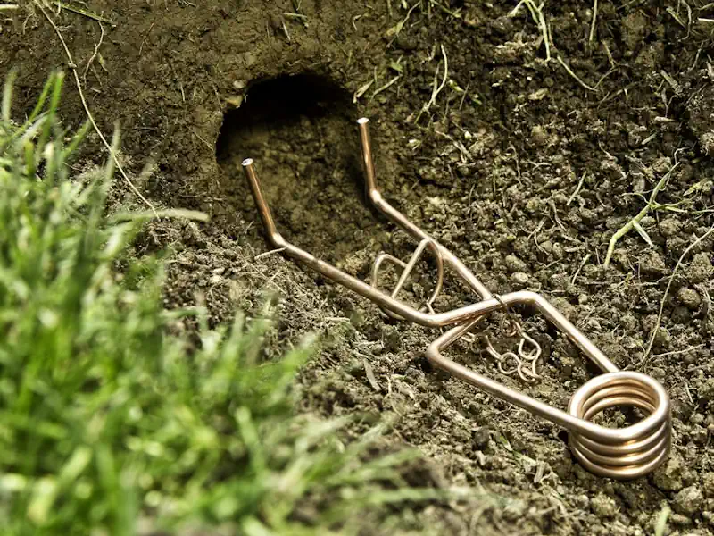 Pièges mécaniques à taupes utilisés par notre taupier à Lhommaizé